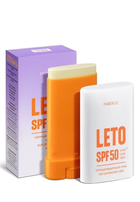 Солнцезащитный стик SPF 50 «Leto» Faberlic
