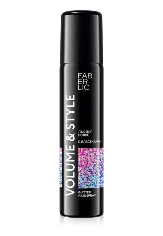 Лак для волос с блестками «Volume & Style» Faberlic