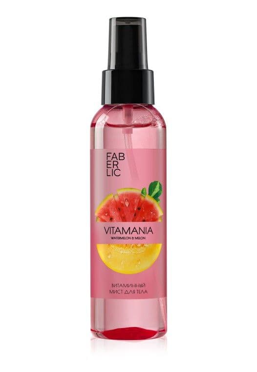 Витаминный мист для тела «Арбуз и дыня Vitamania» Faberlic