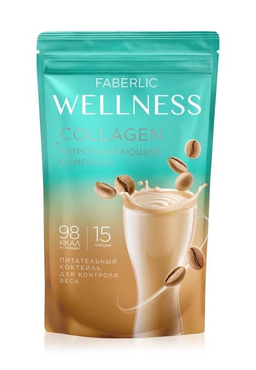 Концентрат сухой «Wellness » со вкусом кофе капучино Faberlic