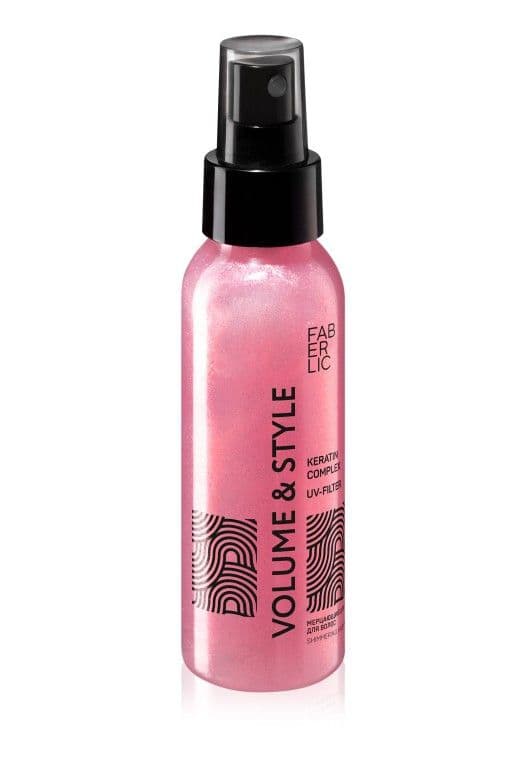 Мерцающий спрей для волос «Volume & Style» Faberlic