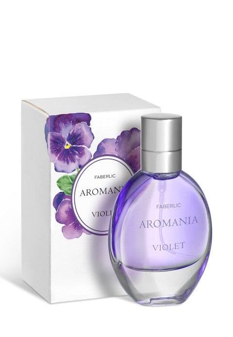 Туалетная вода для женщин «Aromania Violet» Faberlic