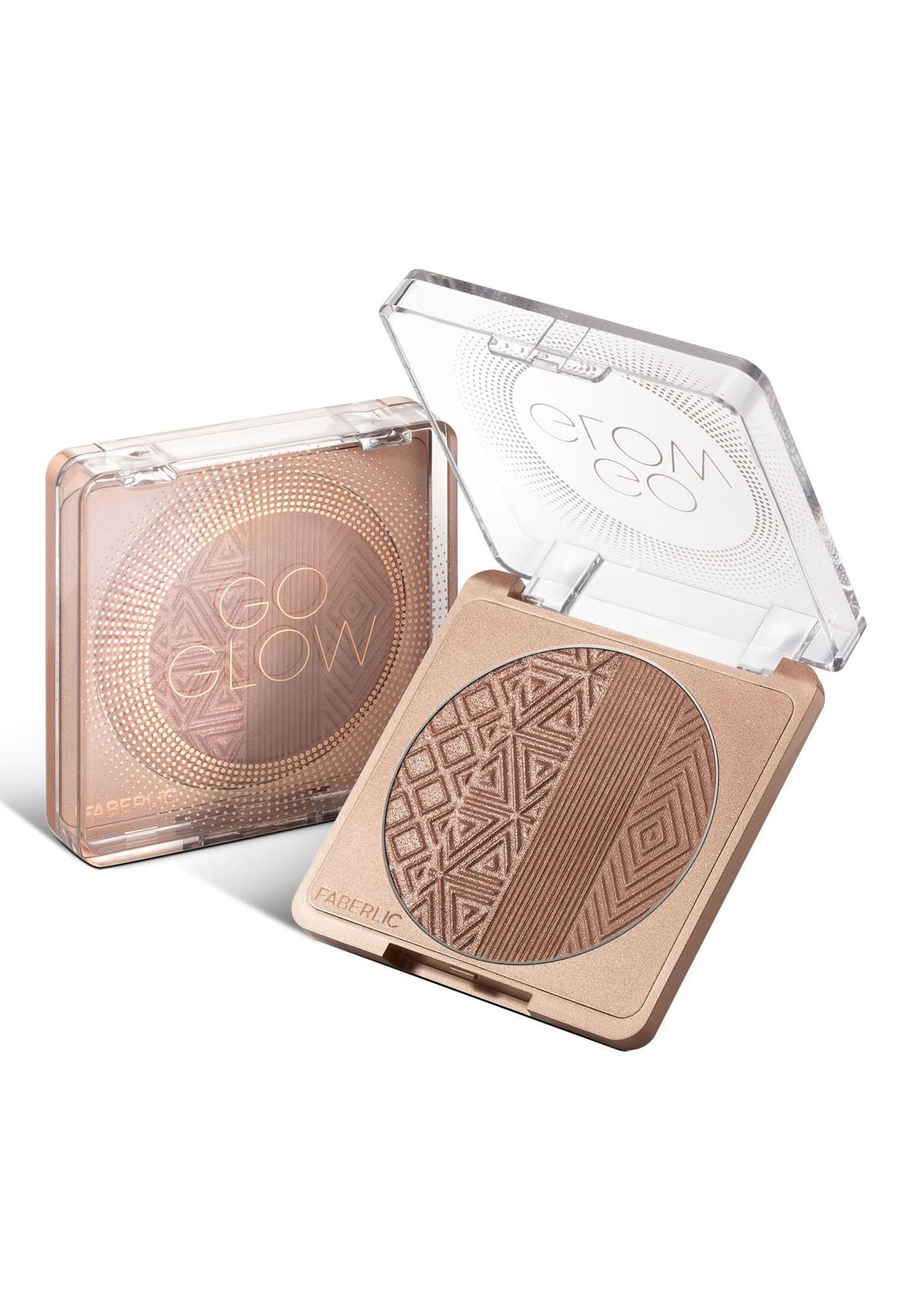 Гибридная пудра с эффектом загара «Go Glow: Sun Kiss» Faberlic