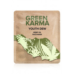Маска для лица с маслом конопли «Green Karma» Faberlic
