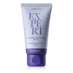 Отбеливающий крем с SPF 15 «Expert» Faberlic