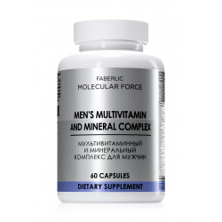 Биологически активная добавка к пище «Мультивитаминный и минеральный комплекс для мужчин Molecular Force» Faberlic