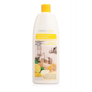 Чистящий крем универсальный с микрогранулами «Лимонная свежесть» Faberlic