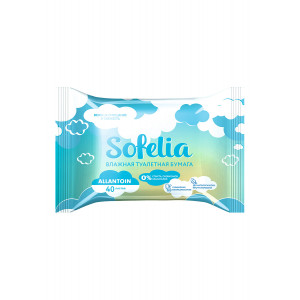 Влажная туалетная бумага с аллантоином «SOFELIA» Faberlic