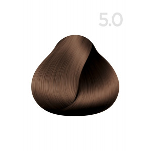 Стойкая крем-краска для волос «Expert» Faberlic тон 5.0 Светлый каштан