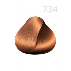 Стойкая крем-краска для волос «Expert» Faberlic тон 7.34 Блондин золотисто-медный