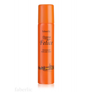Парфюмированный дезодорант для женщин «Donna Felice» Faberlic