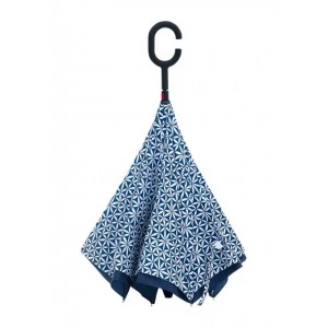 Зонт-трость реверсивный Faberlic цвет Сине-белый