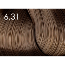 Стойкая крем-краска для волос «Шелковое окрашивание» без аммиака Faberlic тон Золотисто-коричневый 6.31
