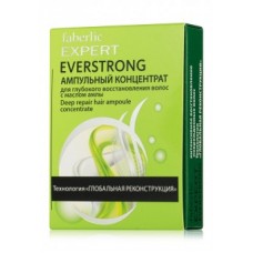 Ампульный концентрат для глубокого восстановления волос «Everstrong» Faberlic